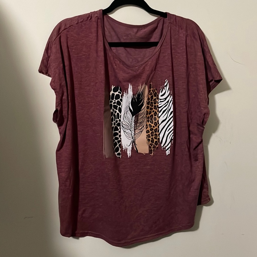 Animal print shirt